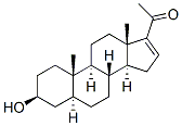 3B-hydroxy-5a-pregnan-16-en-20-one Structure,566-61-0Structure