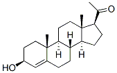 4-Pregnene-3beta-ol-20-one Structure,566-66-5Structure