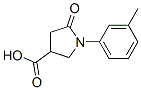 5-Oxo-1-m-tolyl-pyrrolidine-3-carboxylic acid Structure,56617-45-9Structure