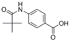 4-(2,2-Dimethylpropionylamino)benzoic acid Structure,56619-97-7Structure