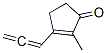 2-Cyclopenten-1-one,2-methyl-3-(1,2-propadienyl)-(9ci) Structure,566190-49-6Structure