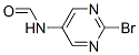 Formamide, n-(2-bromo-5-pyrimidinyl)-(9ci) Structure,56621-86-4Structure