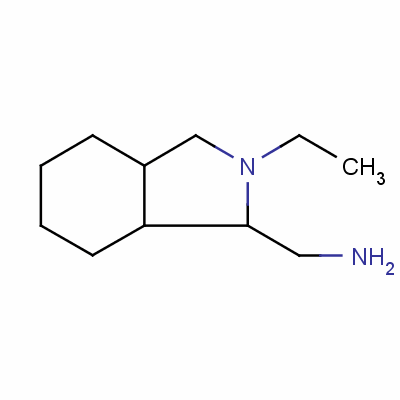 2-乙基八氫-1H-異吲哚-1-甲胺結(jié)構(gòu)式_56625-54-8結(jié)構(gòu)式