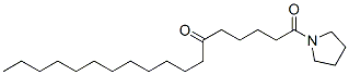 Pyrrolidine,1-(1,6-dioxooctadecyl)- Structure,56630-89-8Structure