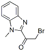 2-Bromo-1-(1-methyl-1H-benzimidazol-2-yl)-1-ethanone Structure,56653-43-1Structure