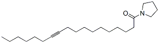 1-(1-Pyrrolidinyl)-11-octadecyn-1-one Structure,56666-39-8Structure