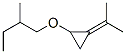 1-(2-Methylbutyloxy)-2-(1-methylethylidene)cyclopropane Structure,56667-09-5Structure