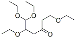 1,5,6,6-Tetraethoxy-3-hexanone Structure,56667-13-1Structure