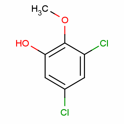 3,5-Dichloro-2-methoxyphenol Structure,56680-89-8Structure