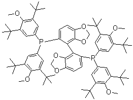 (R)-(-)-dtbm-segphos結(jié)構(gòu)式_566940-03-2結(jié)構(gòu)式