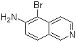 6-Isoquinolinamine,5-bromo-(9ci) Structure,566943-98-4Structure