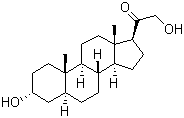 21-Hydroxyallopregnanolone Structure,567-02-2Structure