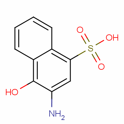 1-Amino-2-naphthol-4-sulfonic acid Structure,567-13-5Structure