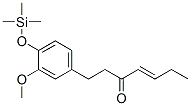 1-[3-Methoxy-4-[(trimethylsilyl)oxy]phenyl ]-4-hepten-3-one Structure,56700-89-1Structure