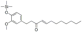 1-[3-Methoxy-4-[(trimethylsilyl)oxy]phenyl ]-4-dodecen-3-one Structure,56700-95-9Structure