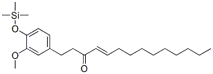 1-[3-Methoxy-4-[(trimethylsilyl)oxy]phenyl ]-4-tetradecen-3-one Structure,56700-98-2Structure