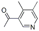 Ethanone,1-(4,5-dimethyl-3-pyridinyl)-(9ci) Structure,56704-28-0Structure