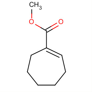 1-Cycloheptene-1-carboxylic acid methyl ester Structure,56745-53-0Structure