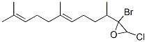 2-Bromo-3-chloro-2-(1,5,9-trimethyl-4,8-decadienyl)oxirane Structure,56772-06-6Structure