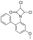 3,4-Dichloro-1-[4-methoxy(1,1’-biphenyl)-2-yl ]azetidin-2-one Structure,56772-32-8Structure