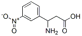 3-Amino-3-(3-nitrophenyl)propanoic acid Structure,5678-47-7Structure