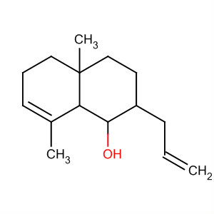 1,2,3,4,4A,5,6,8a-octahydro-4a,8-dimethyl-2-(2-propenyl)-1-naphthalenol Structure,56793-05-6Structure