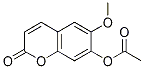 乙酸東莨菪素酯結(jié)構(gòu)式_56795-51-8結(jié)構(gòu)式