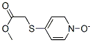 Acetic acid,[(1-oxido-4-pyridinyl)thio]-,methyl ester (9ci) Structure,56839-40-8Structure