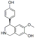 (S)-1,2,3,4-四氫-4-(4-羥基苯基)-6-甲氧基-7-異羥基喹啉結(jié)構(gòu)式_56847-08-6結(jié)構(gòu)式