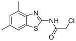 2-Chloro-n-(4,6-dimethyl-benzothiazol-2-yl)-acetamide Structure,568551-21-3Structure