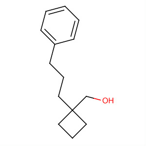 1-(3-Phenylpropyl)cyclobutanemethanol Structure,568591-09-3Structure