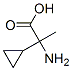 2-Amino-2-cyclopropylpropionic acid Structure,5687-72-9Structure