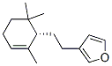 3-[2-[(S)-2,6,6-三甲基-2-環(huán)己烯-1-基]乙基]呋喃結(jié)構(gòu)式_56881-44-8結(jié)構(gòu)式