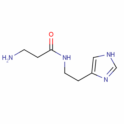 N-(2-(1h-imidazol-5-yl)ethyl)-3-aminopropanamide Structure,56897-53-1Structure