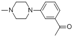 1-[3-(4-Methyl-piperazin-1-yl)-phenyl]-ethanone Structure,56915-80-1Structure