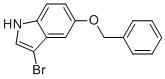 3-Bromo-5-benzyloxyindole Structure,569337-39-9Structure