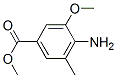 Benzoic acid,4-amino-3-methoxy-5-methyl-,methyl ester (9ci) Structure,569344-34-9Structure