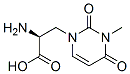 1(2H)-pyrimidinepropanoic acid,alpha-amino-3,4-dihydro-3-methyl-2,4-dioxo-,(alphas)-(9ci) Structure,569371-09-1Structure