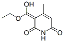 (3Z)-3-(ethoxy-hydroxy-methylidene)-4-methyl-pyridine-2,6-dione Structure,56951-00-9Structure