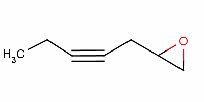 Pent-2-ynyloxirane Structure,56956-21-9Structure