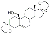 3,3,17,17-Bis(ethylenedioxy)-19-hydroxyandrost-5-ene-19-d2 Structure,5696-47-9Structure