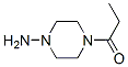 1-Piperazinamine,4-(1-oxopropyl)-(9ci) Structure,56964-45-5Structure