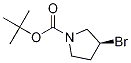 (S)-3-溴吡咯烷-1-羧酸叔丁酯結(jié)構(gòu)式_569660-89-5結(jié)構(gòu)式