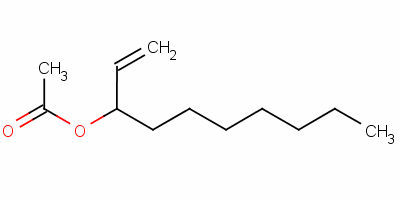 1-乙烯基乙酸辛酯結構式_56991-23-2結構式