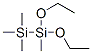 1,1-Diethoxy-1,2,2,2-tetramethyldisilane Structure,56998-73-3Structure