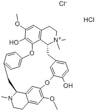 (+)-Tubocurarine chloride hydrate Structure,57-94-3Structure