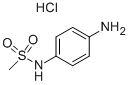 N-(4-aminophenyl)methanesulfonamide hydrochloride Structure,57005-04-6Structure