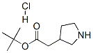 3-Tert-butoxycarbonylmethyl-pyrrolidine hcl Structure,570424-02-1Structure