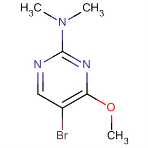 5-Bromo-4-methoxy-n,n-dimethylpyrimidin-2-amine Structure,57054-84-9Structure