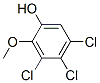 3,4,5-Trichloroguaiacol Structure,57057-83-7Structure